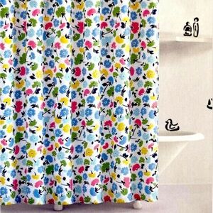 kate spade Gala Floral Multi-Color Shower Curtain